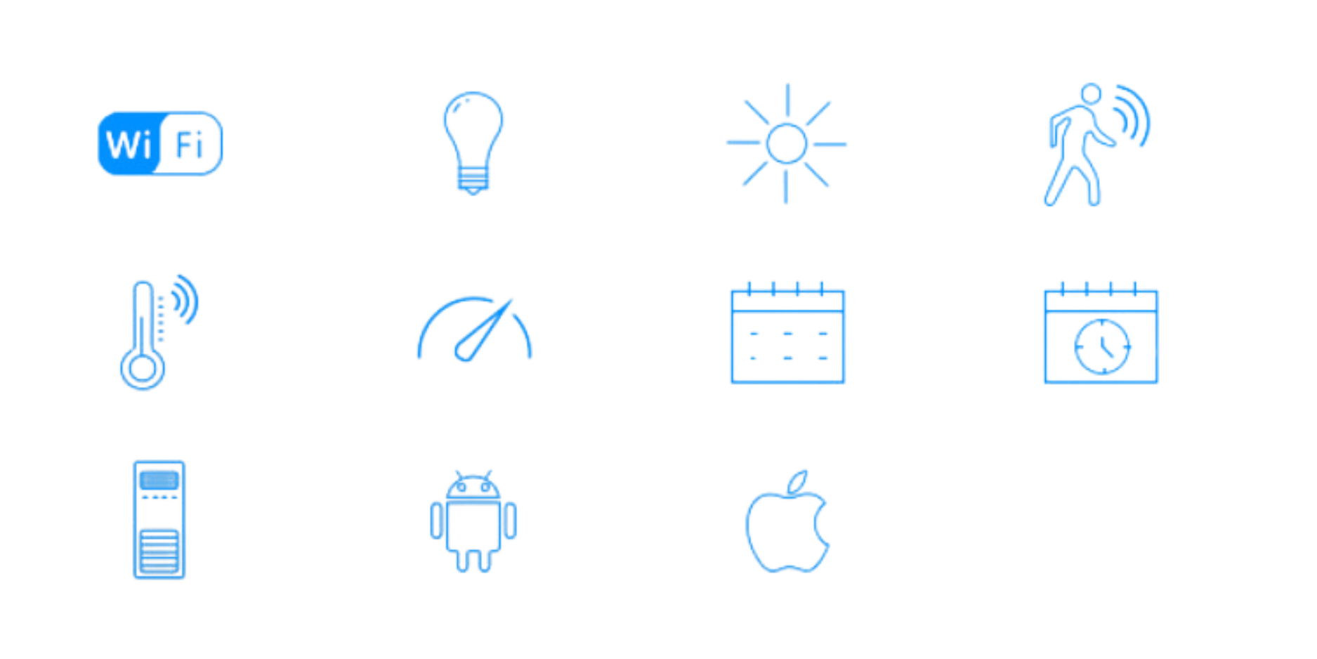 10 function sensor icon